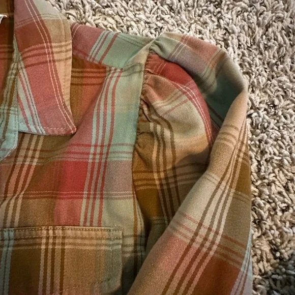 Treasure & Bond plaid shirts, 2 set bundle, size XS - Picture 5 of 6